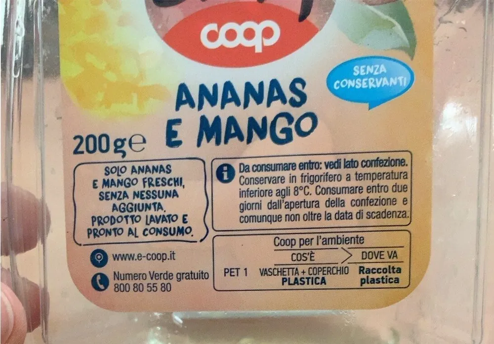 Ananas e mango