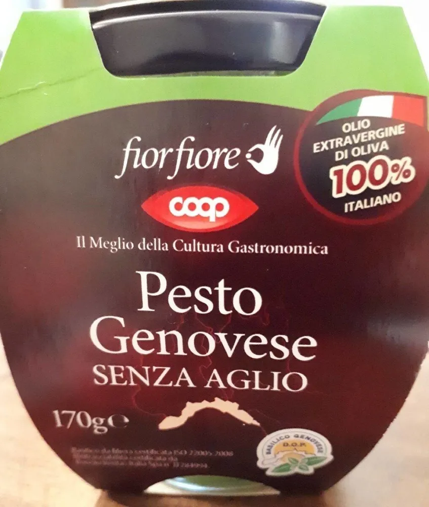 Pesto Genovese senza aglio