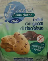 Frollini con gicce cioccolato