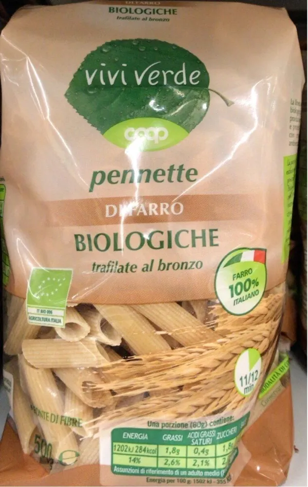 Pennette di farro bio