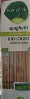 Spaghetti di semolato biologici