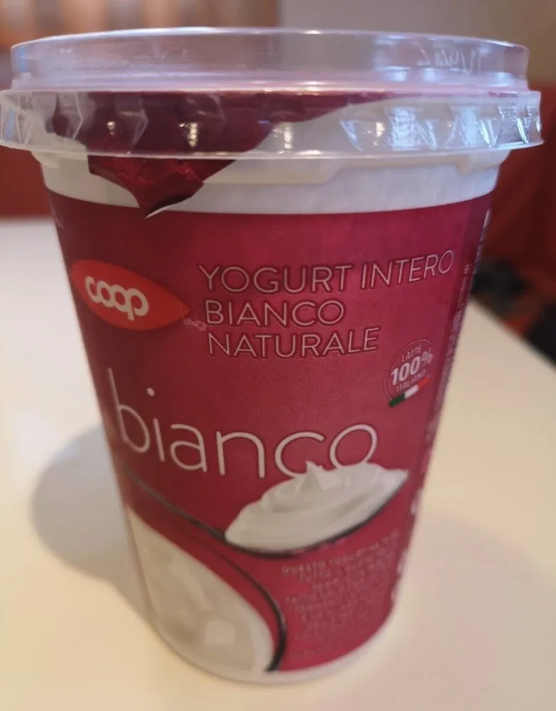 Yogurt intero bianco naturale