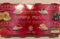 Yogurt intero gusti assortiti