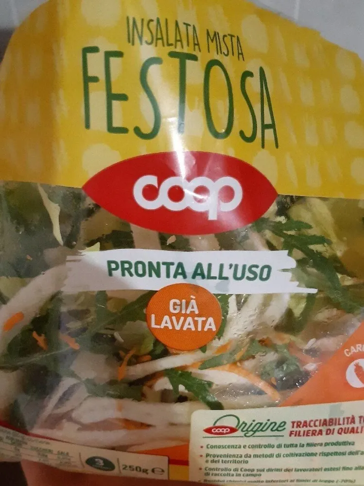 Insalata mista festosa coop