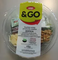 Insalata mista pronta da condire rustica