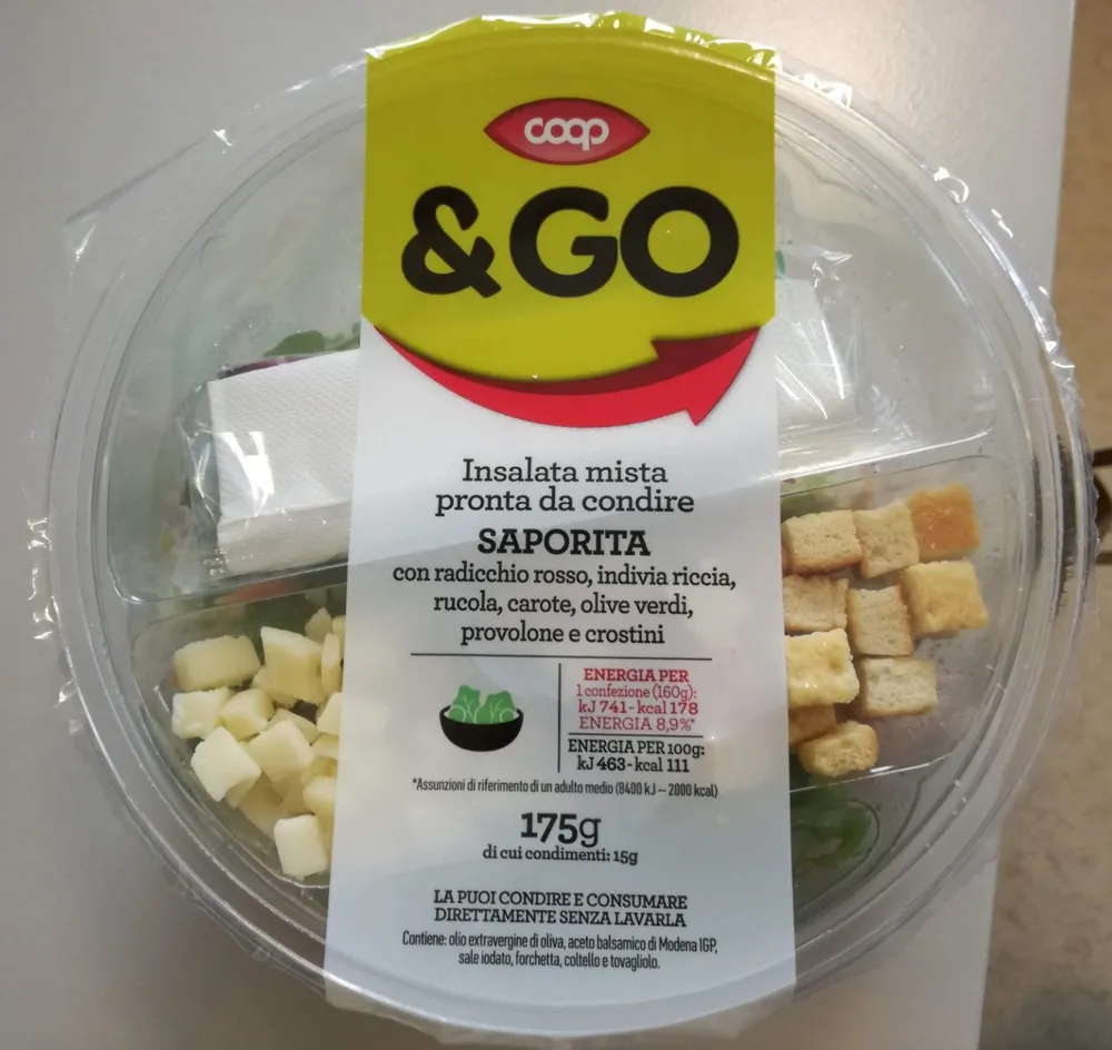 Insalata mista pronta da condire SAPORITA