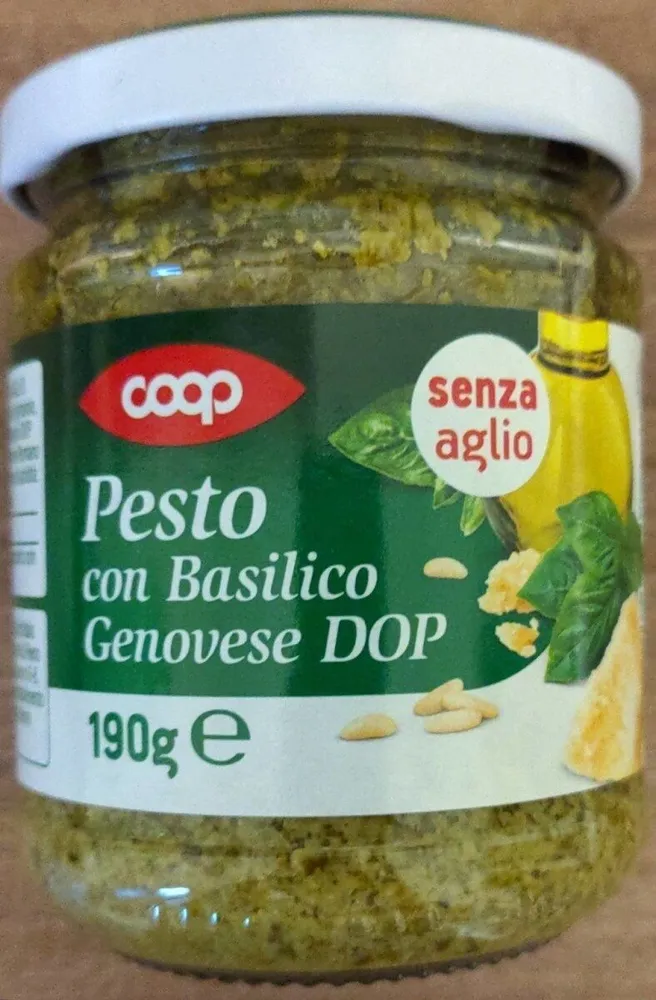 Pesto con Basilico Genovese DOP Senza Aglio