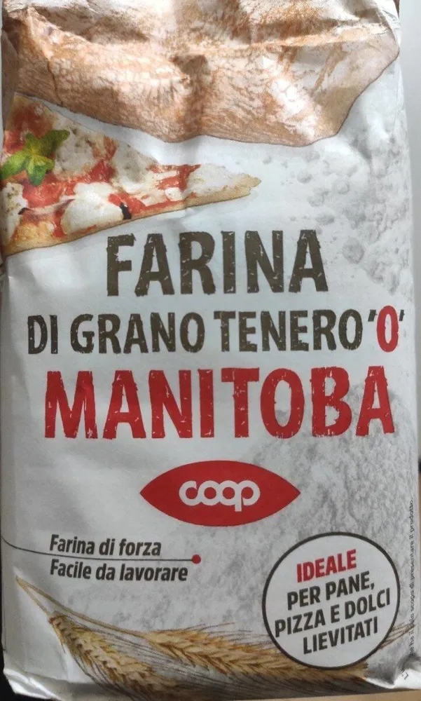 Farina del grano teneromanitoba