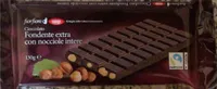 Cioccolato fondente extra con nocciole intere