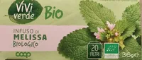 Infuso di melissa biologico