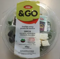 Insalata mista pronta da condire GRECA
