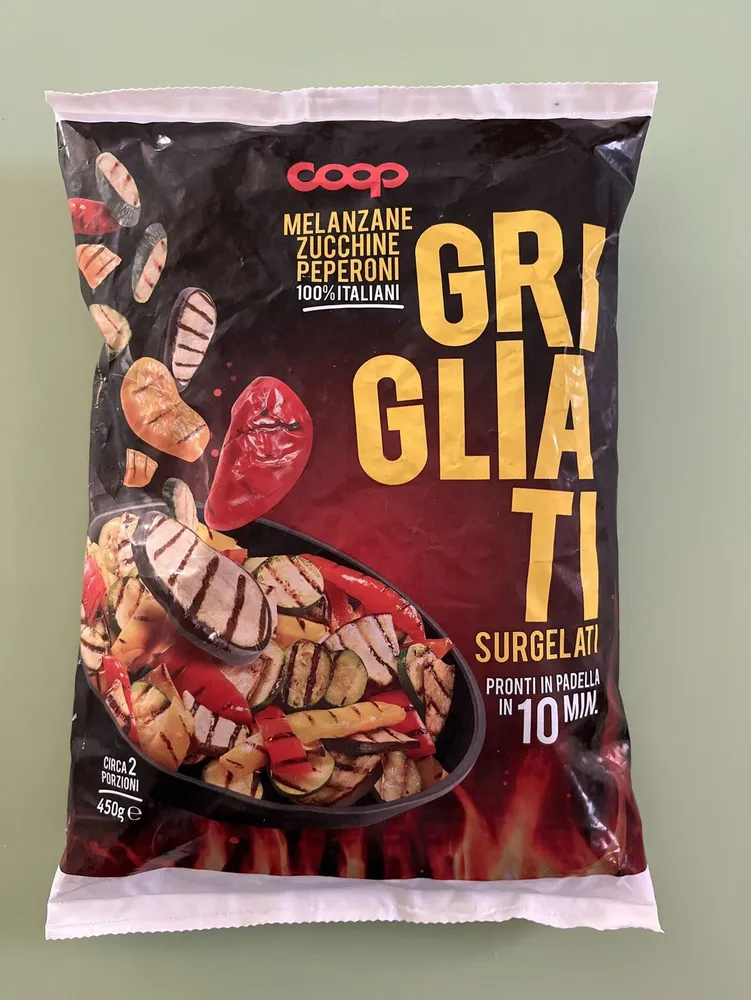 Melanzane zucchine peperoni grigliati