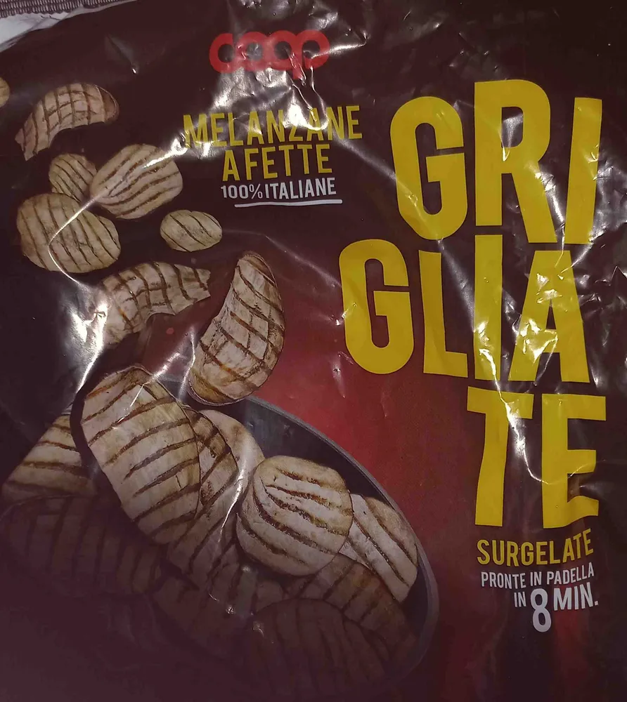 Melanzane a fette grigliate