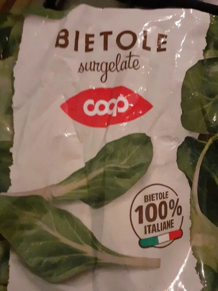 Bietole surgelate