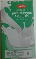 Latte UHT parzialmente scremato