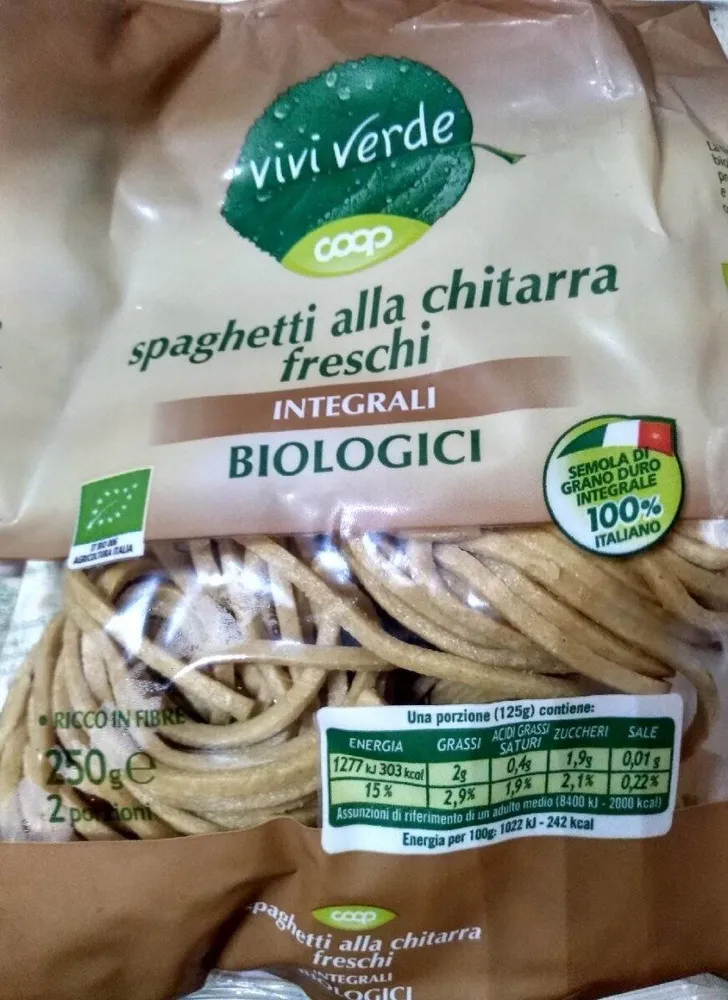 Spaghetti alla chitarra freschi