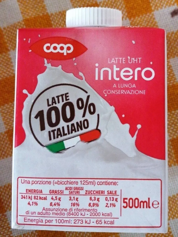 Latte intero UHT