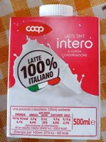 Latte intero UHT