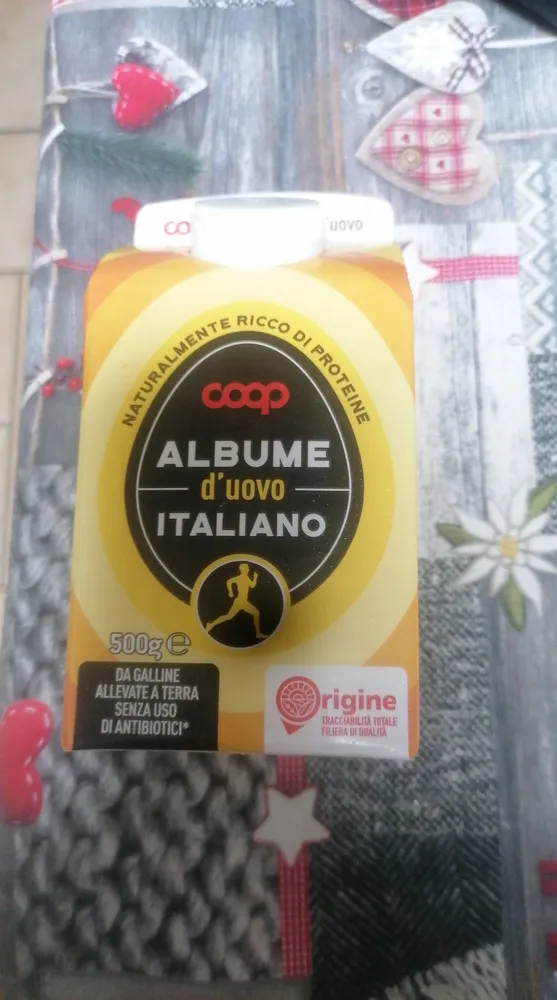 Albume d'uovo italiano