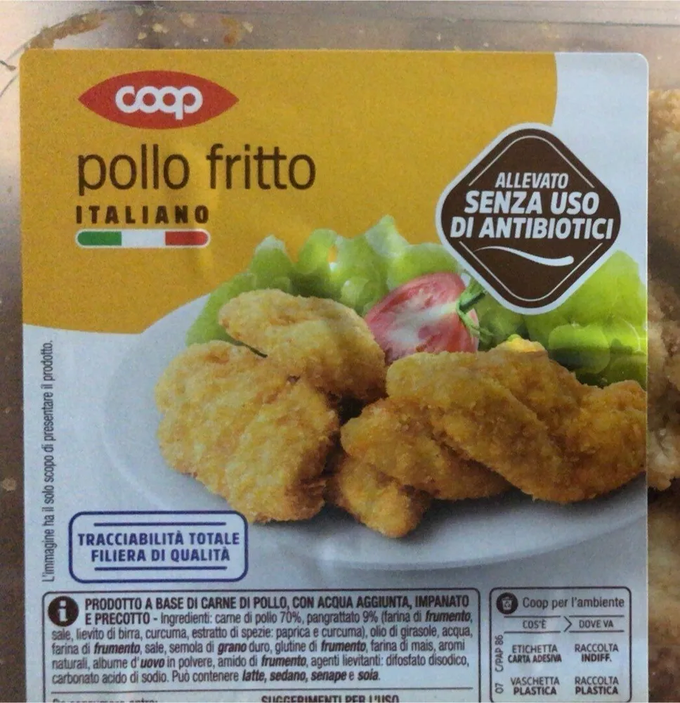 Pollo fritto
