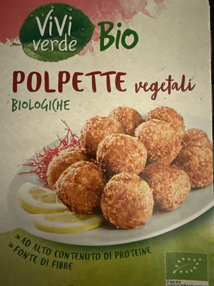 Polpette vegetali biologiche