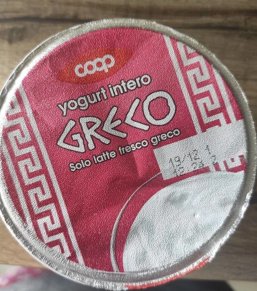 Yogurt greco intero