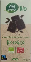Cioccolato fondente extra biologico 70%
