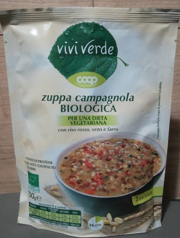 Zuppa campagnol à BIOLOGICA