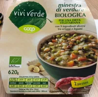Minestra di verdure biologica