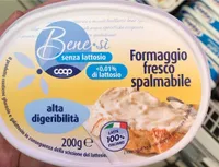 Formaggio fresco spalmabile