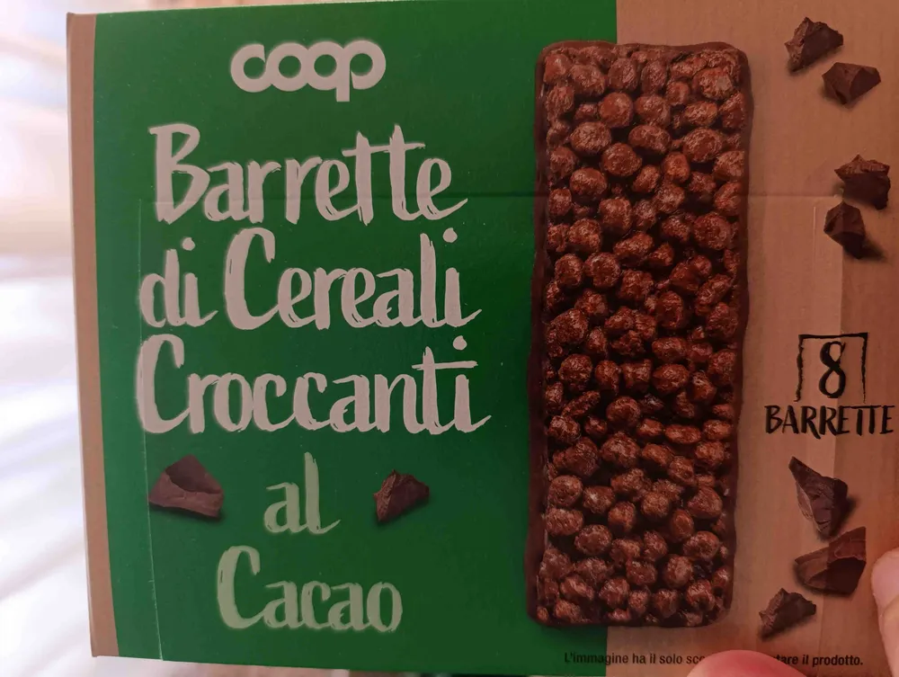 Barretta di cereali croccanti