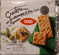 Crackers con olio extravergine di oliva (3,2%) e Rosmarino