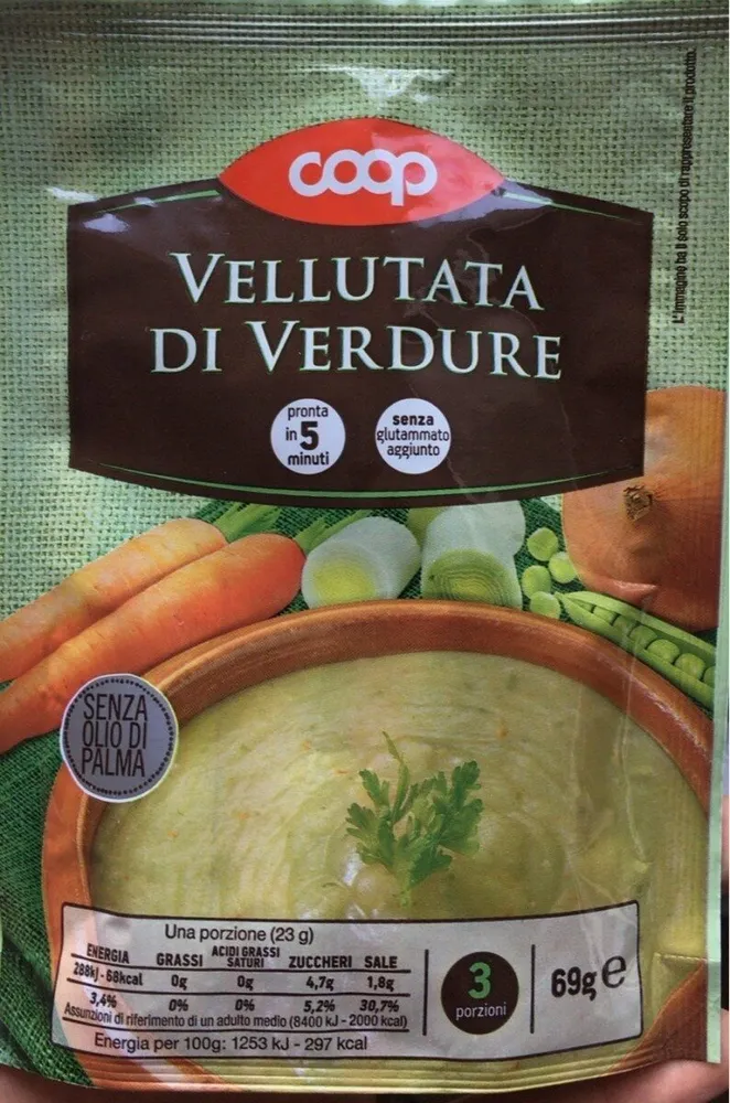Vellutata di verdure