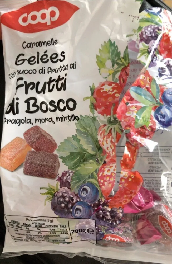 Gelées frutta