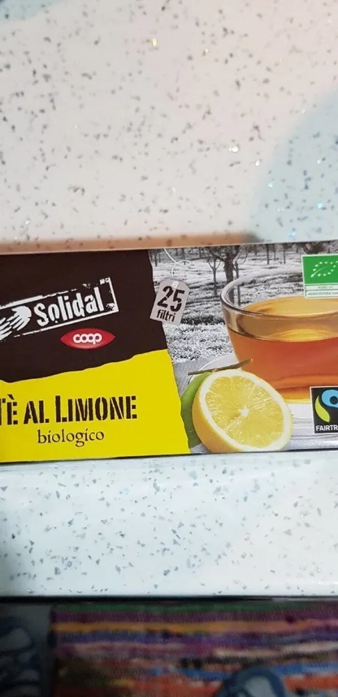 Te al limone biologico