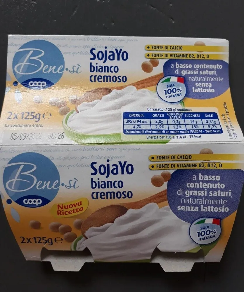 SojaYo bianca cremoso