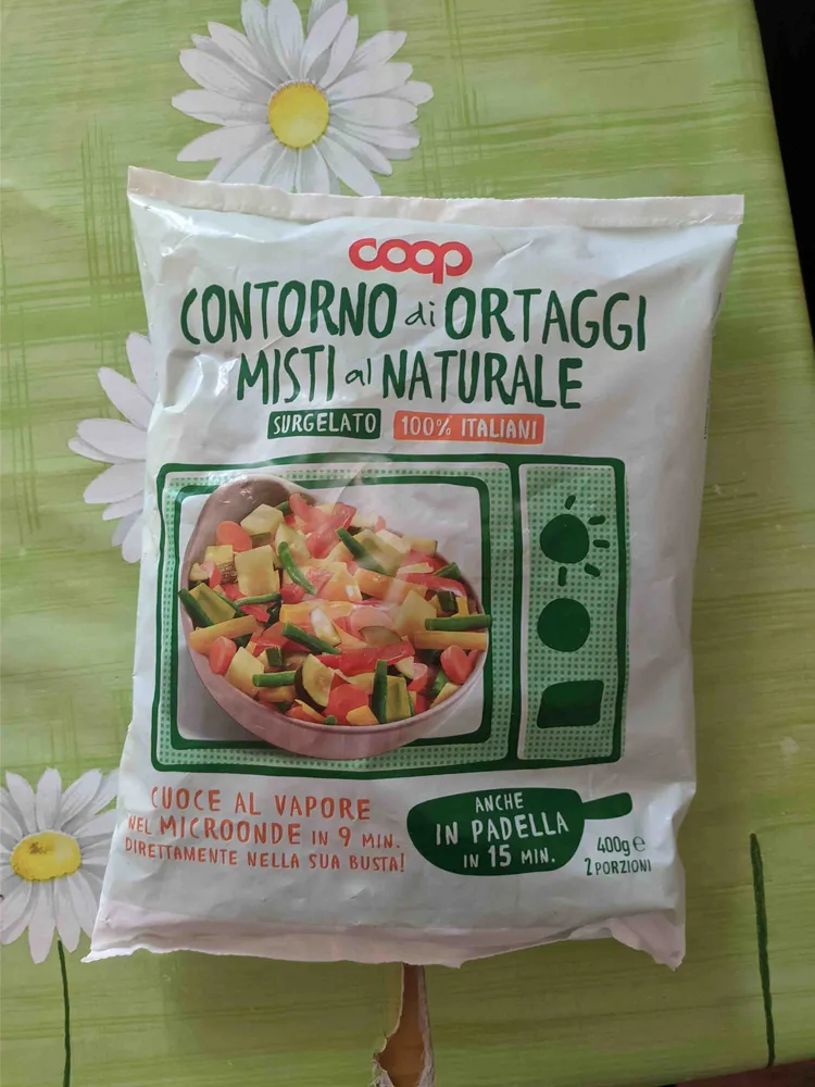 Contorno Ortaggi Misto Naturale