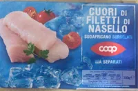 Cuori di filetti di nasello