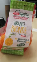 Arance bionde italiane