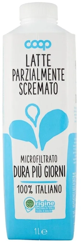 Latte parzialmente scremato