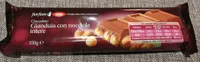 Cioccolato gianduia con nocciole intere
