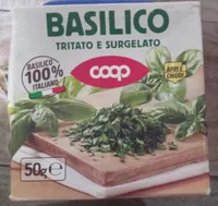 Basilico tritato e surgelato