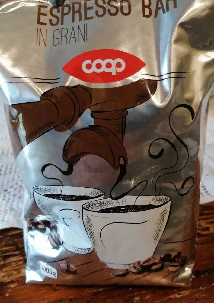 Caffè espresso bar in grani