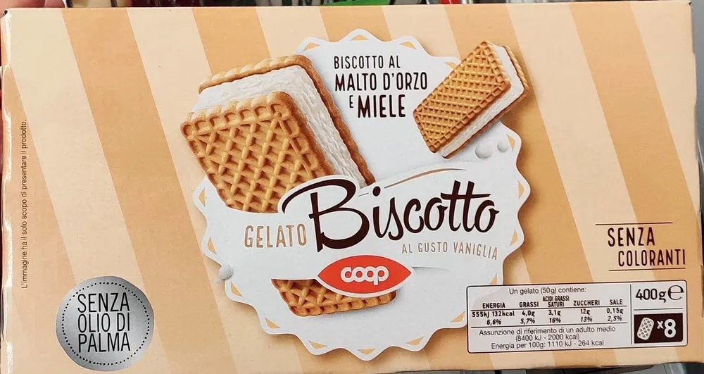Gelato biscotti