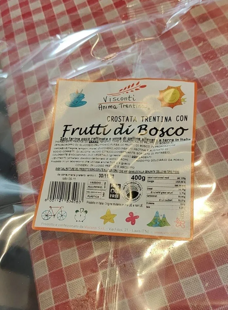 Crostata frutti di bosco