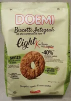 Biscotti integrali ad alto contenuto di fibre