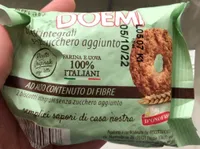 Biscotti integrali senza zucchero aggiunto
