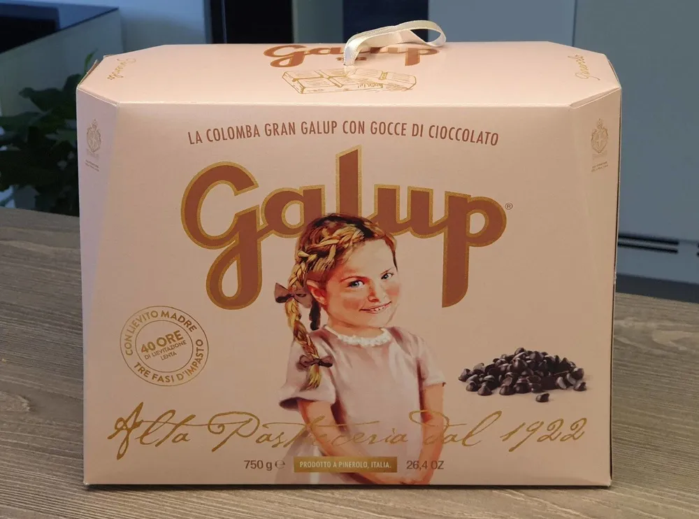 Colomba aux pépites de chocolat