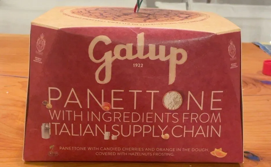 panettone arancia e ciliegie