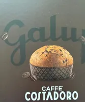 Panettone Galup farci to con crema al caffe costadoro e Gucci si cioccolato